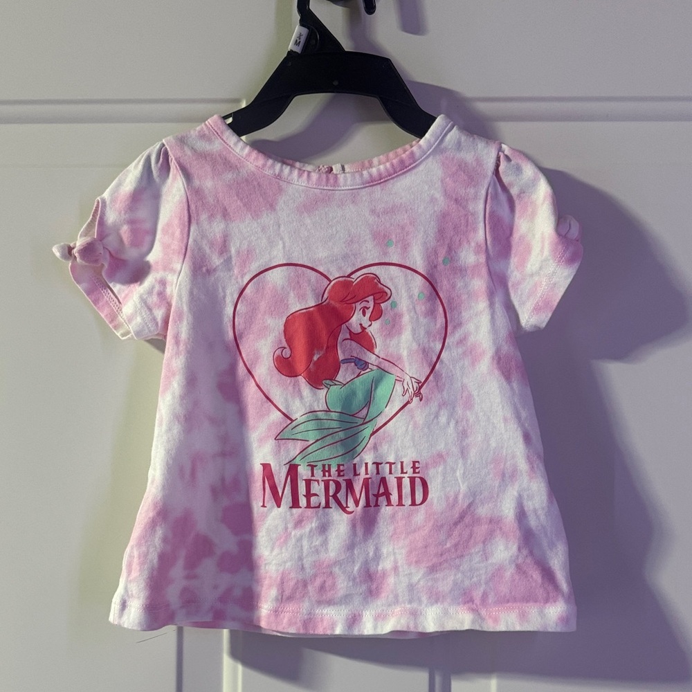 Joe Fresh Little Mermaid Pink Tee, 12-18 months
